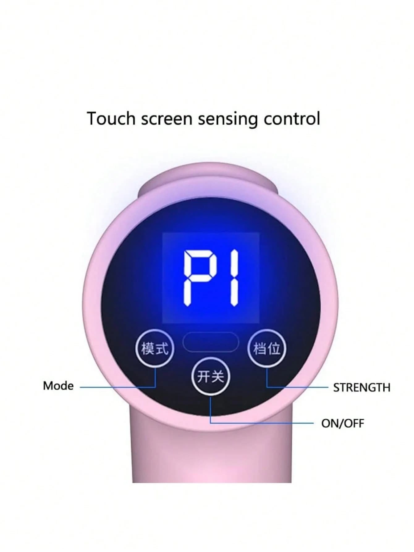 2026 1PC Powerful custom massage gun for the whole body, to relax muscles, such as the model used by celebrities, powered by USB