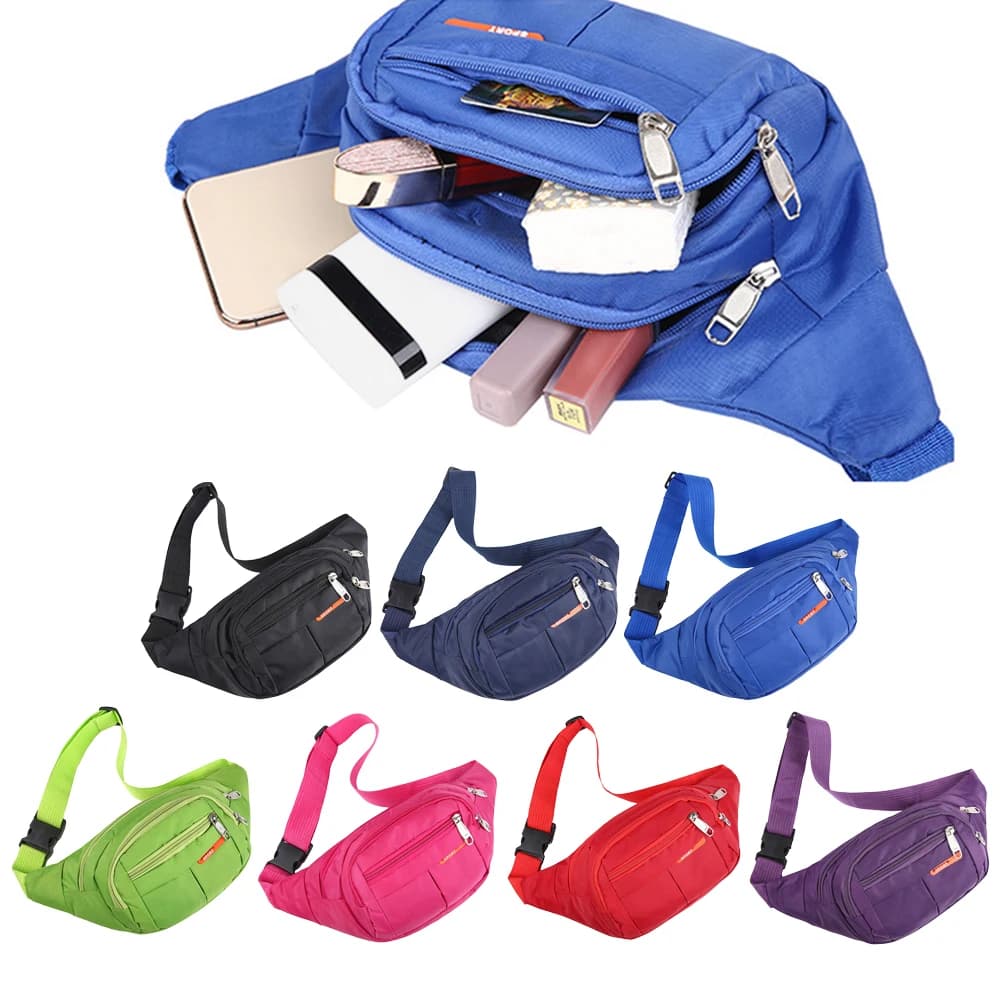 Marsupio da donna Hip Belly Banana Bum Cintura pettorale per uomo Maschio Femmina Fanny Pack Borsa Rene Row Bum Bag