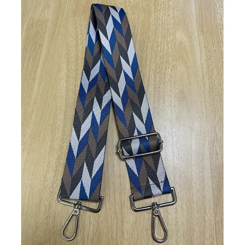 Tracolla Jacquard per Borsa da Donna, Cinghia Larga Regolabile per Borsa a Spalla, Accessorio di Ricambio per Borsa 130cm