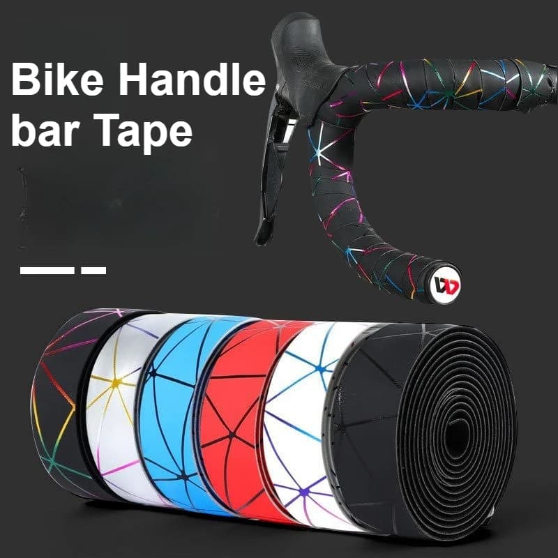 Nastro per manubrio bici, 4 rotoli Nastro adesivo per manubrio per bicicletta autoadesivo Fasciatura avvolgente per bici per touring in bicicletta e corse su strada