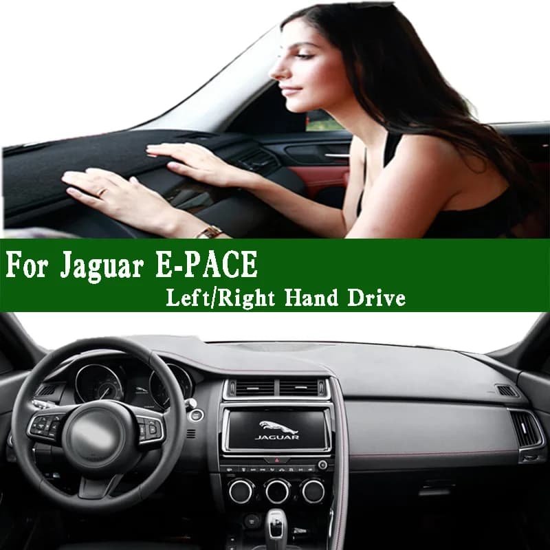 For Jaguar E-PACE S P250 D240 D180 X540 Dashboard Cover Dashboard Panel Tools Protection Solar Pad Protective Anti-Spo Ornaments