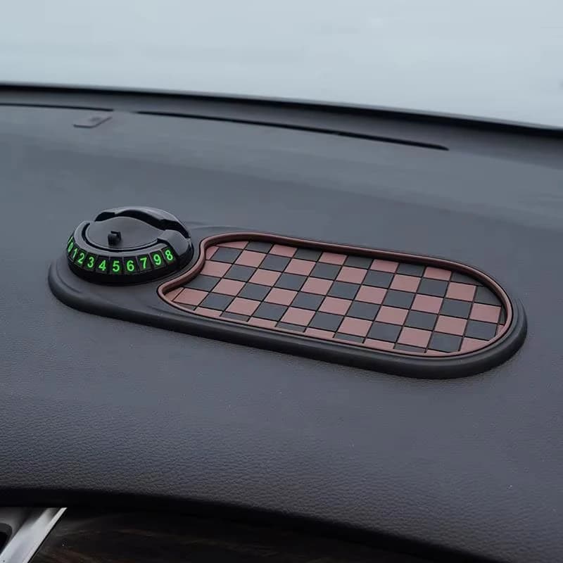 Anti-slip dashboard for dashboard 2 in 1 with phone support Car telephone support with 360-degree rotation Car anti-slip adhesive tape