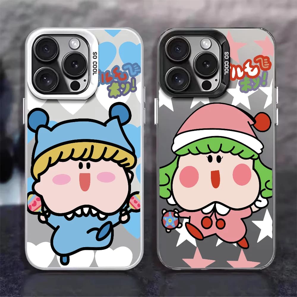 Custodia per telefono Magic M-Milu M-Milu FUNDA per iPhone 12 11 13 14 15 16 Max Pro Plus Mini Cover color argento lMDaser