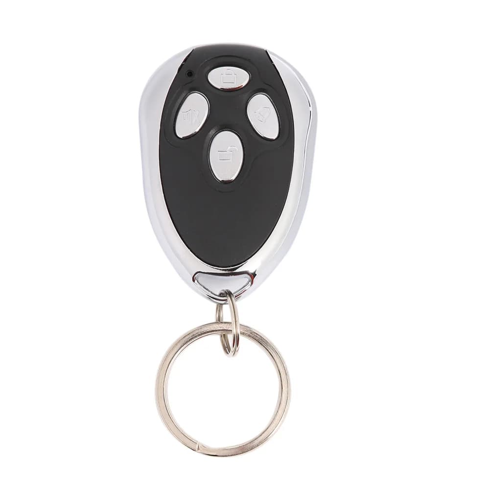 Allarme cancello 433MHZ Telecomando 4 tasti Chiave porta garage Sostituzione universale Codice copia portatile multifunzione per centro commerciale familiare