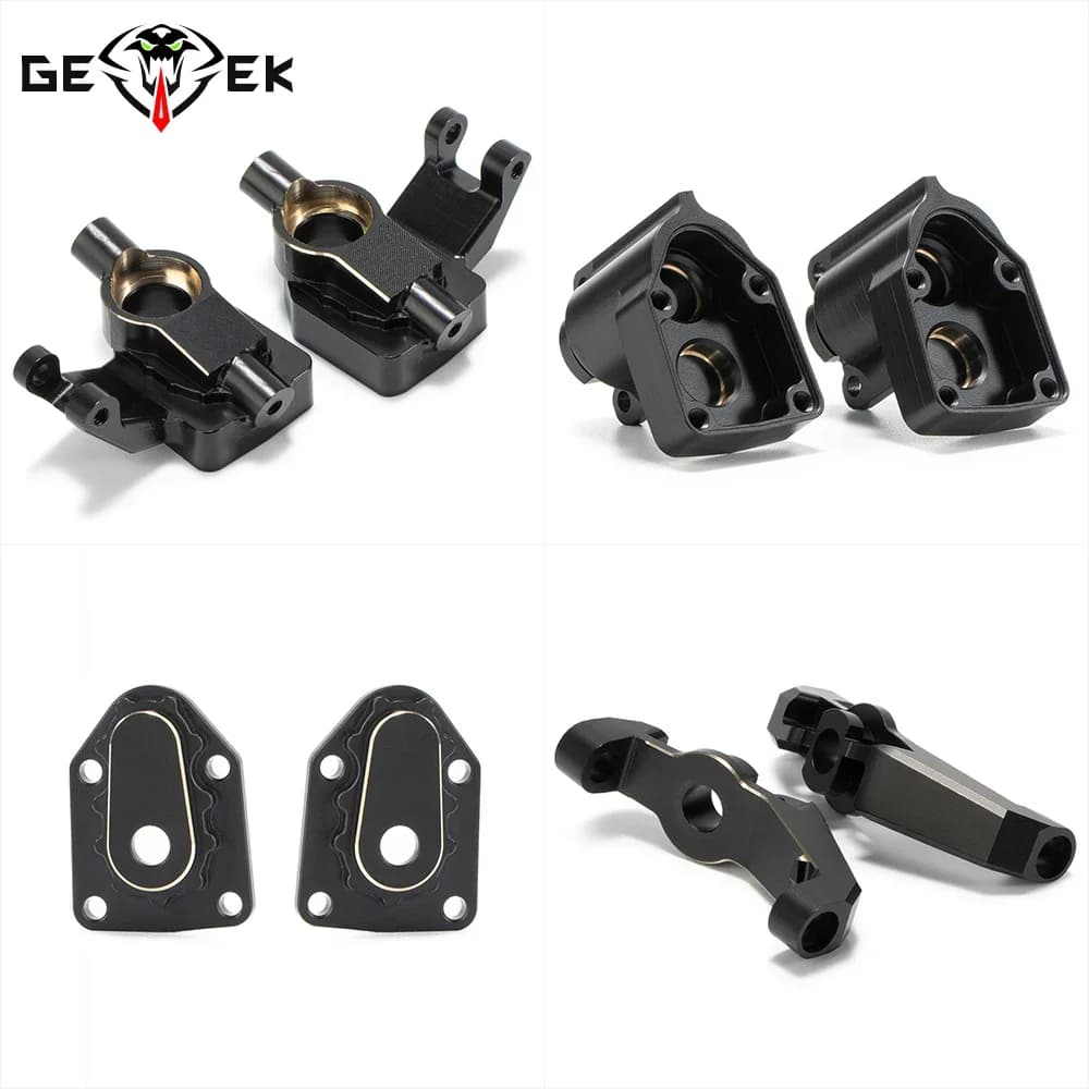 Brass weights fused Caster Blocks portal cover plates axis housing for RC Crawler 1/18 UTB18 Capra optional parts