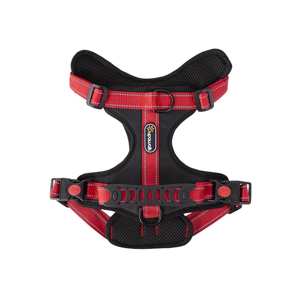 Pettorina per Cani Regolabile Tipo Gilet, Riflettente, Leggera, Anti-Trazione, Traspirante e Resistente, Accessori per Cani per Passeggiate Quotidiane