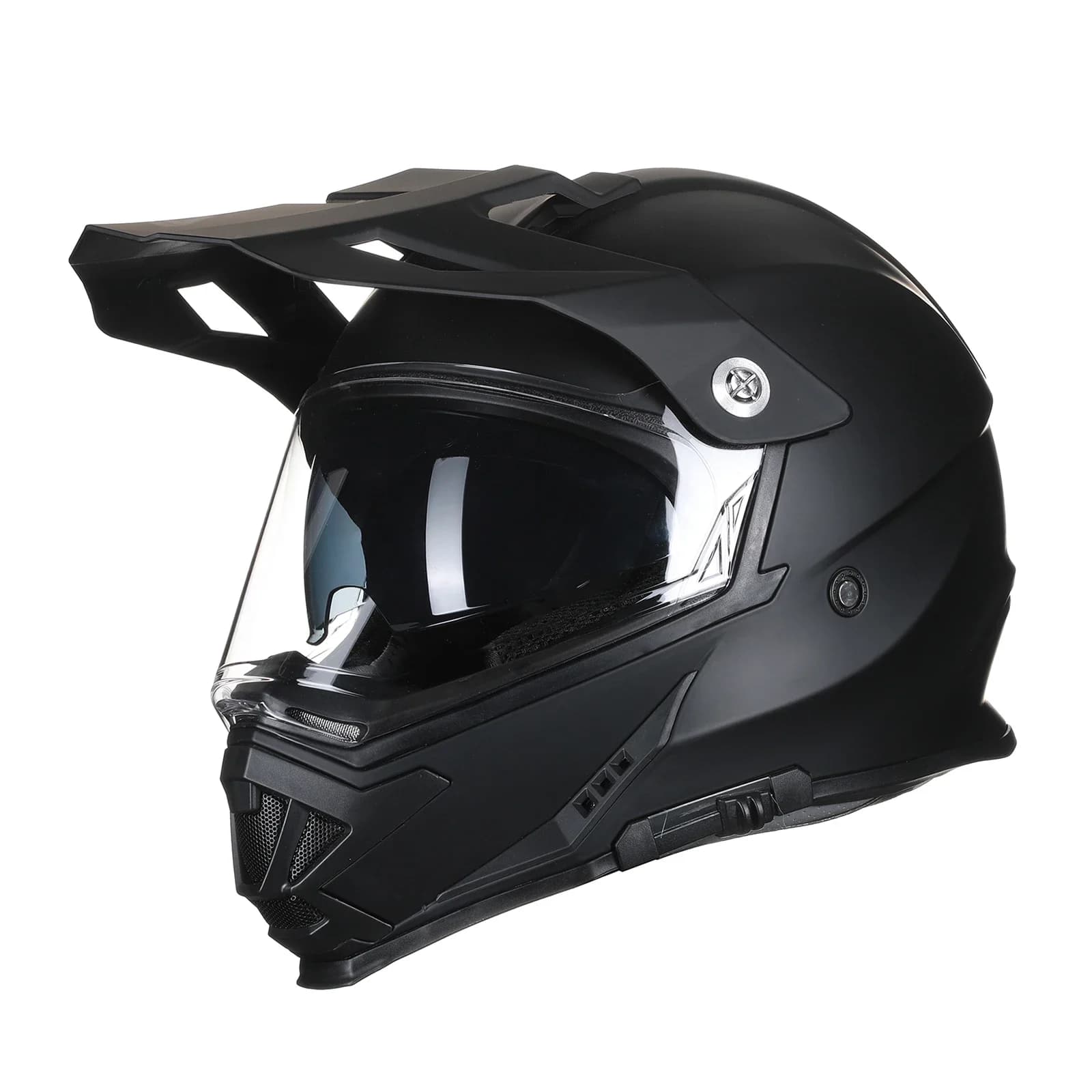 Dirt Bike Full Crossbody Helmets Double Sports Helmet for Men and Women Can Be Installed Triangle Approved GOPRO DOT AH609