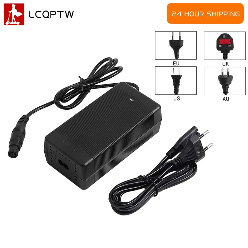 Adattatore caricabatterie 54.6V 2A per Xiaomi 4 Pro Plus/4 Pro Max/per Ninebot G3 F3 GT3 ZT3 Scooter elettrico Caricabatteria Parte