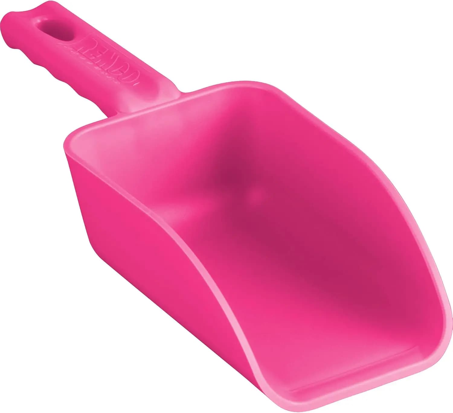 Cucchiaio in Plastica da 16 oz - Utensile da Cucina Senza BPA e Adatto agli Alimenti, Multiuso per Servire, Giardinaggio e Cibo per Animali, Rosa