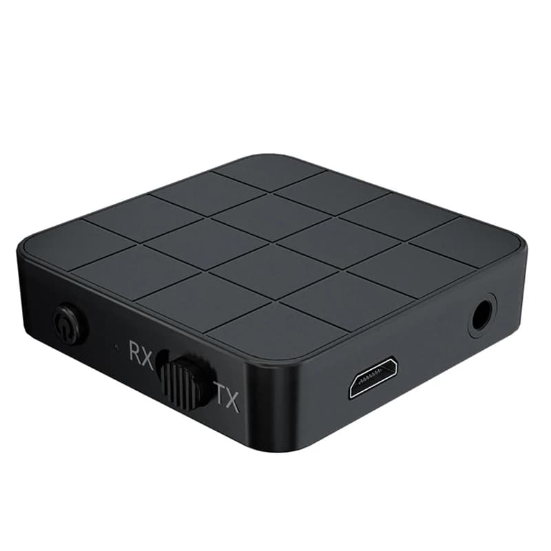 【In Offerta】Ricevitore e Trasmettitore Bluetooth 5.0 2 IN 1 con Jack AUX da 3,5 mm RCA Hifi per Musica, Auto, TV, Cuffie, Altoparlanti, Adattatore Audio Wireless