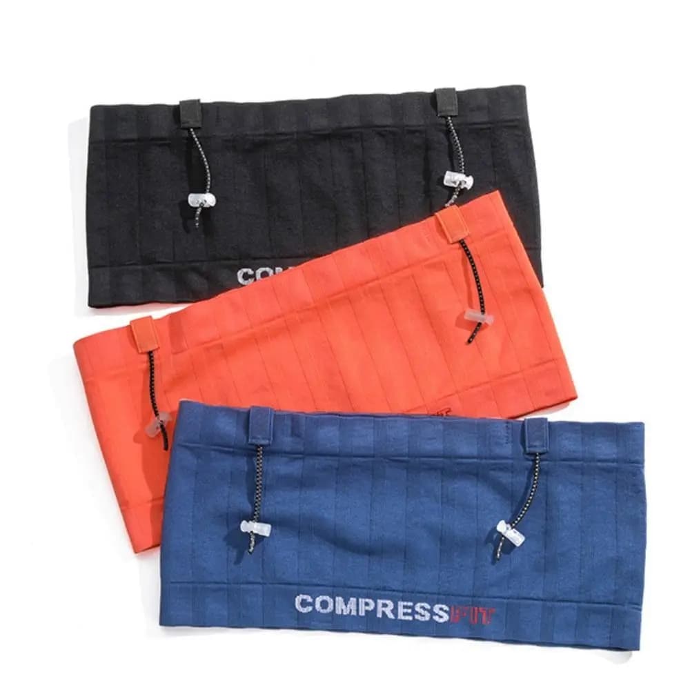 Jogging Running Belt Invisible Waist Bag Slim Large Capacity Marathon Running Bag Thin Storage Sports Phone Bag Men Women