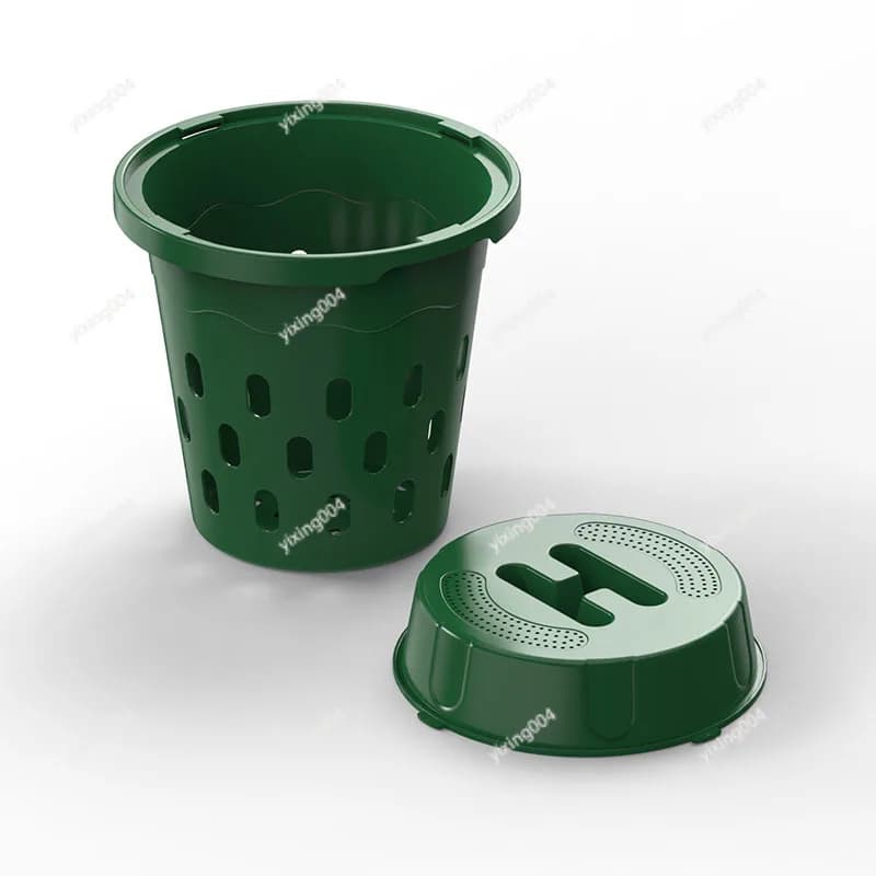 Compostiera da Giardino per Esterni, Composter a Verme per Riciclo Rifiuti Cucina