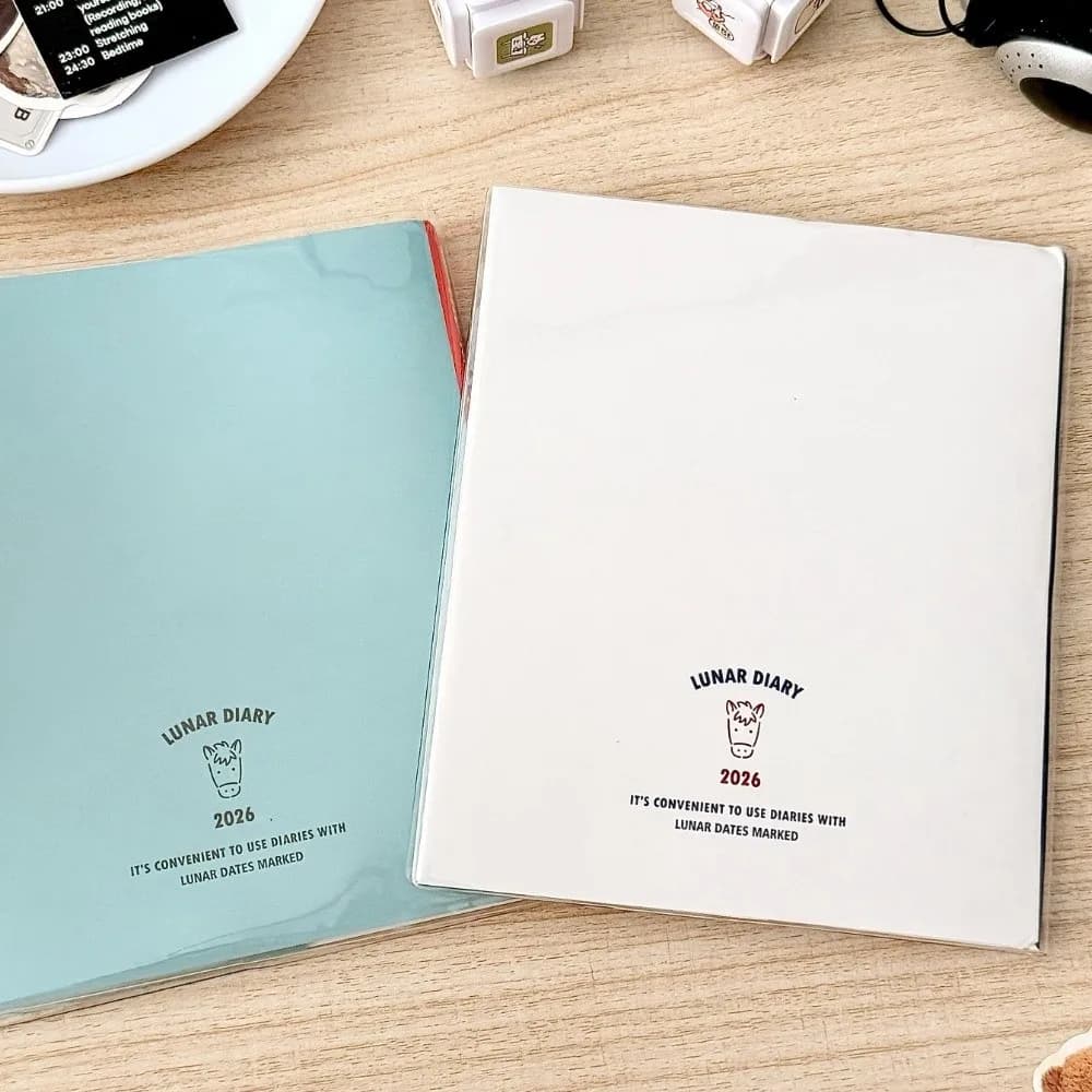 2026 Agenda Life Planner Libro minimalista con calendario Studente Studio Diario Planner Notebook con copertina rigida in PVC