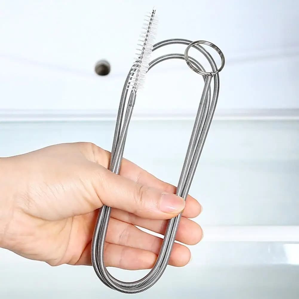Scarico auto Draga Pulizia Scrub Spazzola Tubi di scarico Scarico Strumento di drenaggio multifunzionale Accessori auto Forniture da cucina