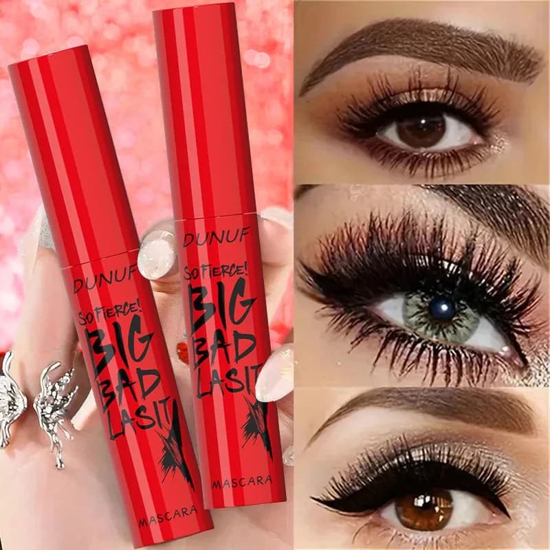1 pcs Mascara volumizing and elongating Long-lasting waterproof Mascara Slim curl and often not stain easily with sweat proof
