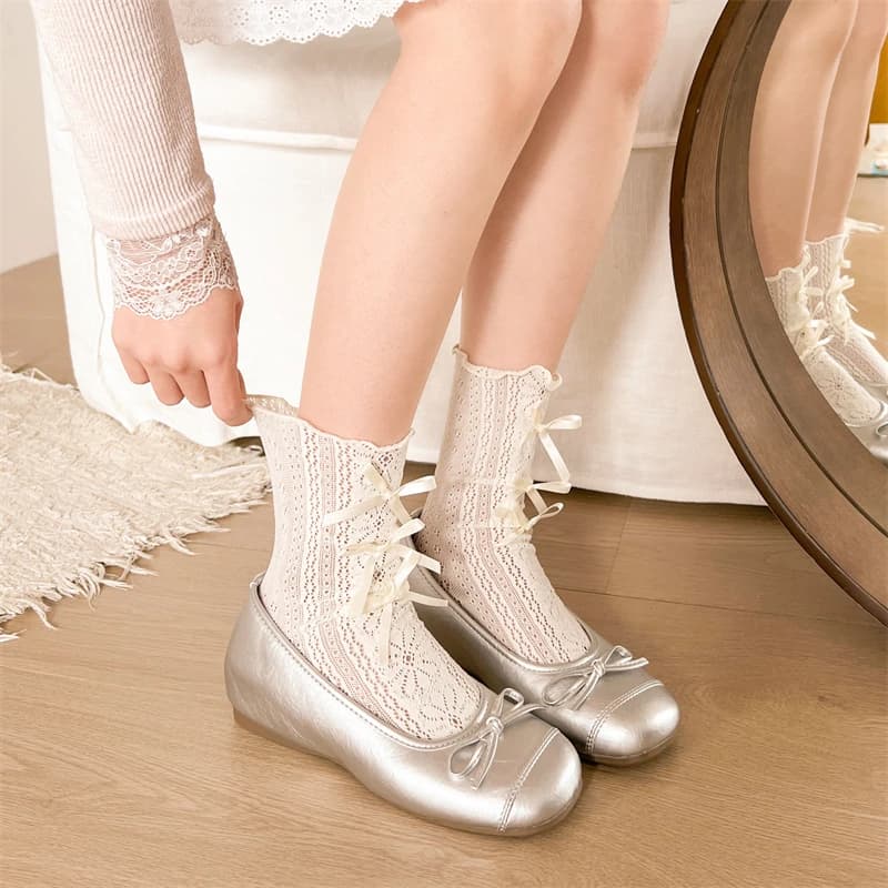 Arco Ballerine da donna Scarpe Casual Mocassini poco profondi Scarpe Sandali da donna eleganti 2025 Scarpe da ginnastica comfort estive Nuove scarpe da donna