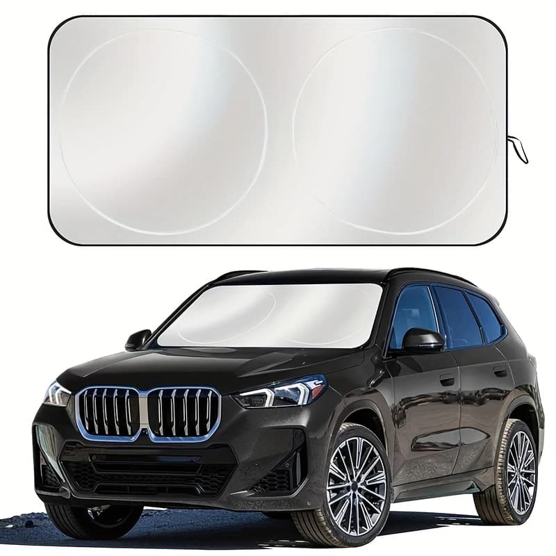 Nuovo Parasole Pieghevole per Parabrezza Auto, Protezione Interna Anti-UV, Accessori per Automobili