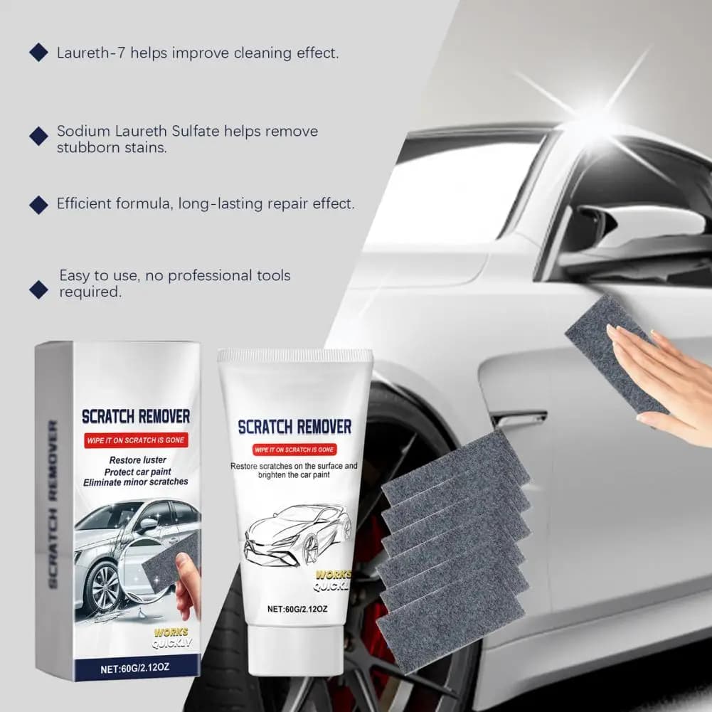 Nano panno scintillante per rimozione graffi auto pasta per riparazione graffi auto panno scintillante per graffi auto lucidatura cera protezione vernice
