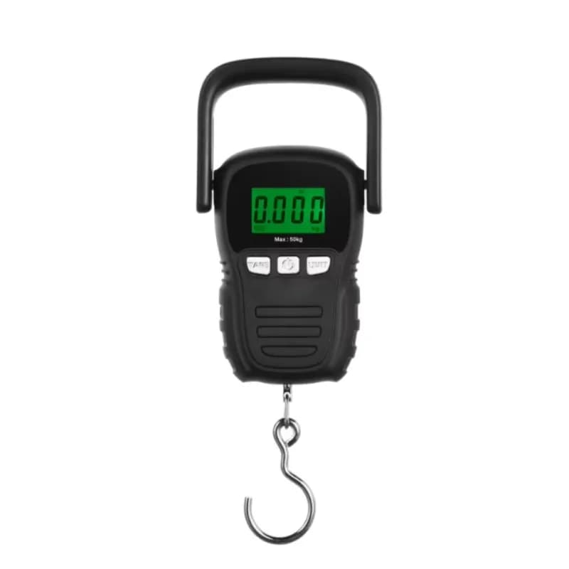 Mini Bilancia Digitale in Acciaio al Carbonio per Pesca e Bagagli