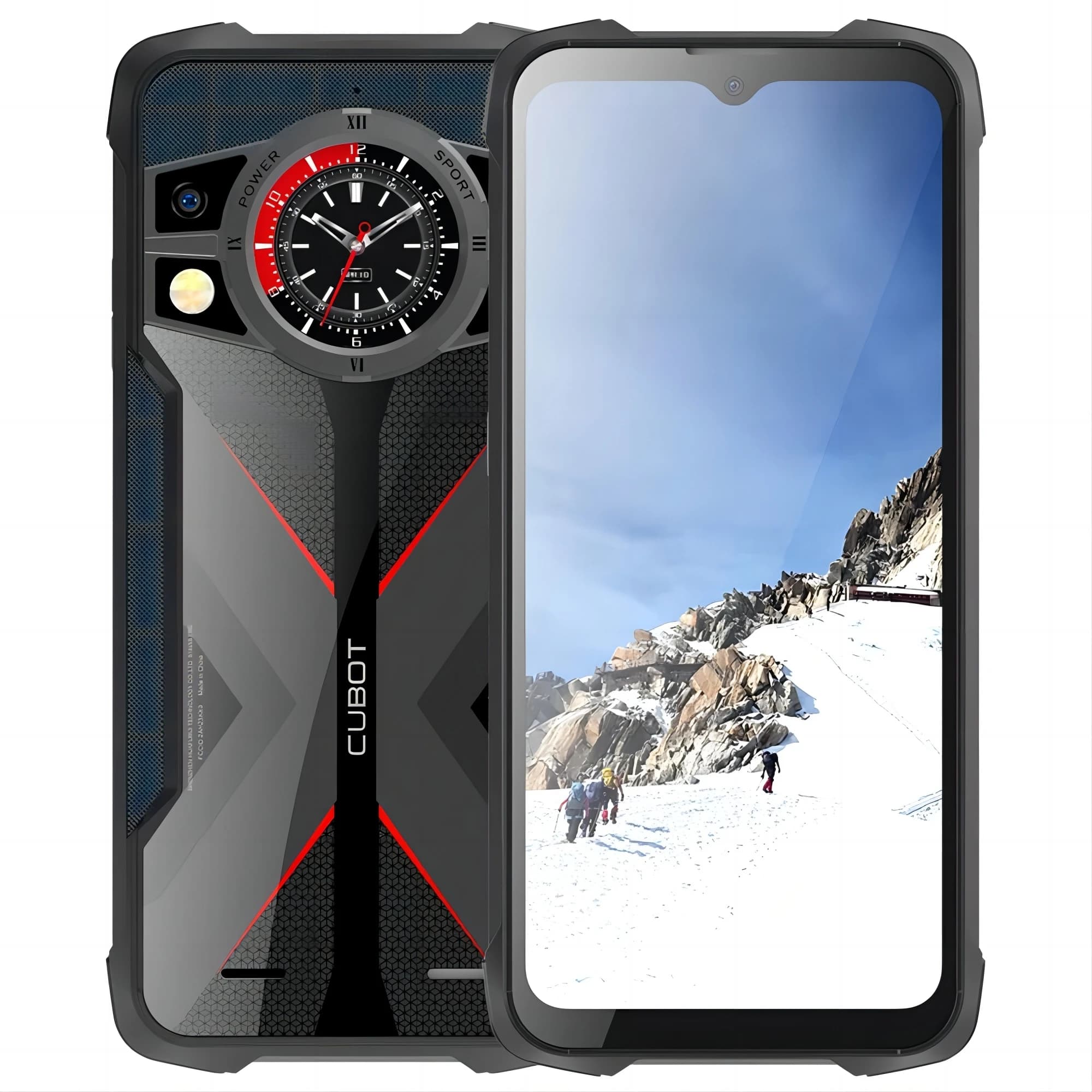 Cubot KingKong 9, Helio G99, schermo 120 Hz da 6,583 pollici, robusto impermeabile IP68, 24 GB di RAM (12 GB + 12 GB), 256 GB di ROM, fotocamera da 100 MP, NFC