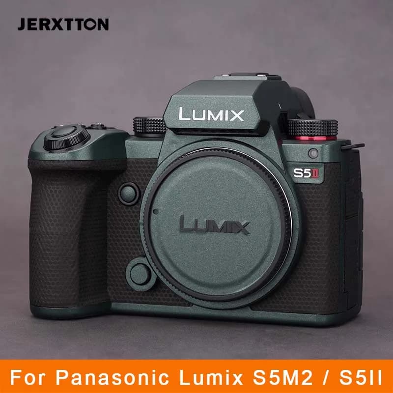 Per Panasonic S5II S5IIX S5M2 S5M2X Decalcomania Della Pelle Dell'involucro Del Vinile Anti-Graffio Pellicola Della Macchina Fotografica Adesivo Protettivo LUMIX S5 Mark II II IIX 2 2X