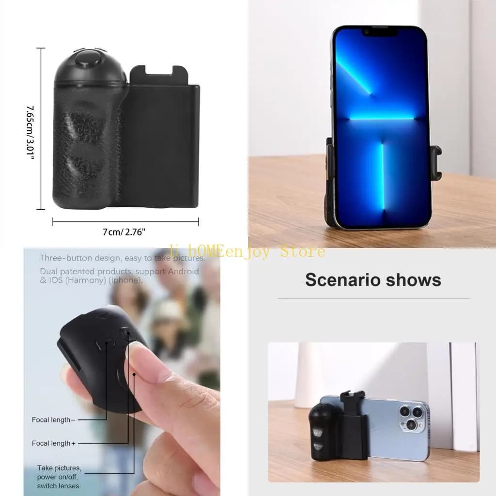Otturatore del telefono con telecomando compatibile B0KF per la fotografia con smartphone