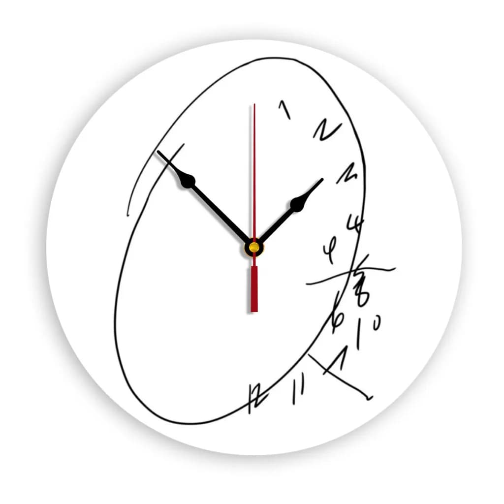 Orologio Hannibal Orologio da parete moderno semplice moderno 3D per la decorazione della scuola del ristorante dell'hotel dell'home office
