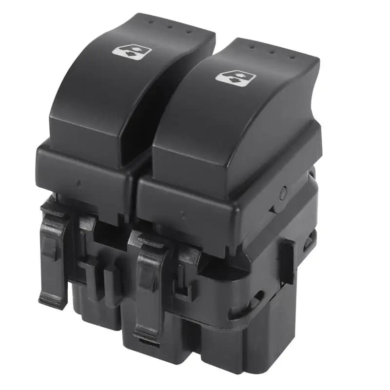 Interruttore di Controllo Alzacristalli ABTU-8200315034 per Renault Clio II 21998-2016, Pulsanti Alzacristalli 8200057319 8200315049 Accessori