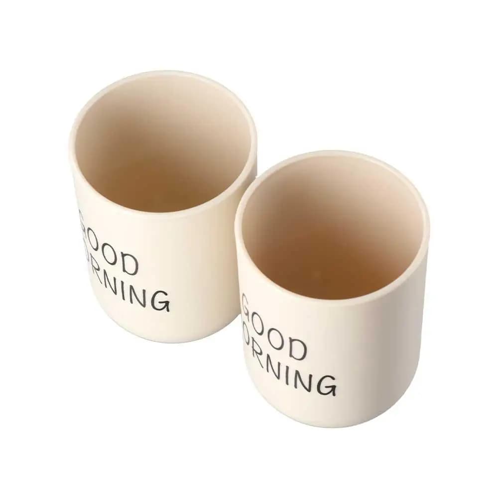 Kitchen Cup Juice Milk Toothbrush Holder Drinking Drinkware C0ffee Mug Good Morning Cup Washing Cup Bathroom Supplies