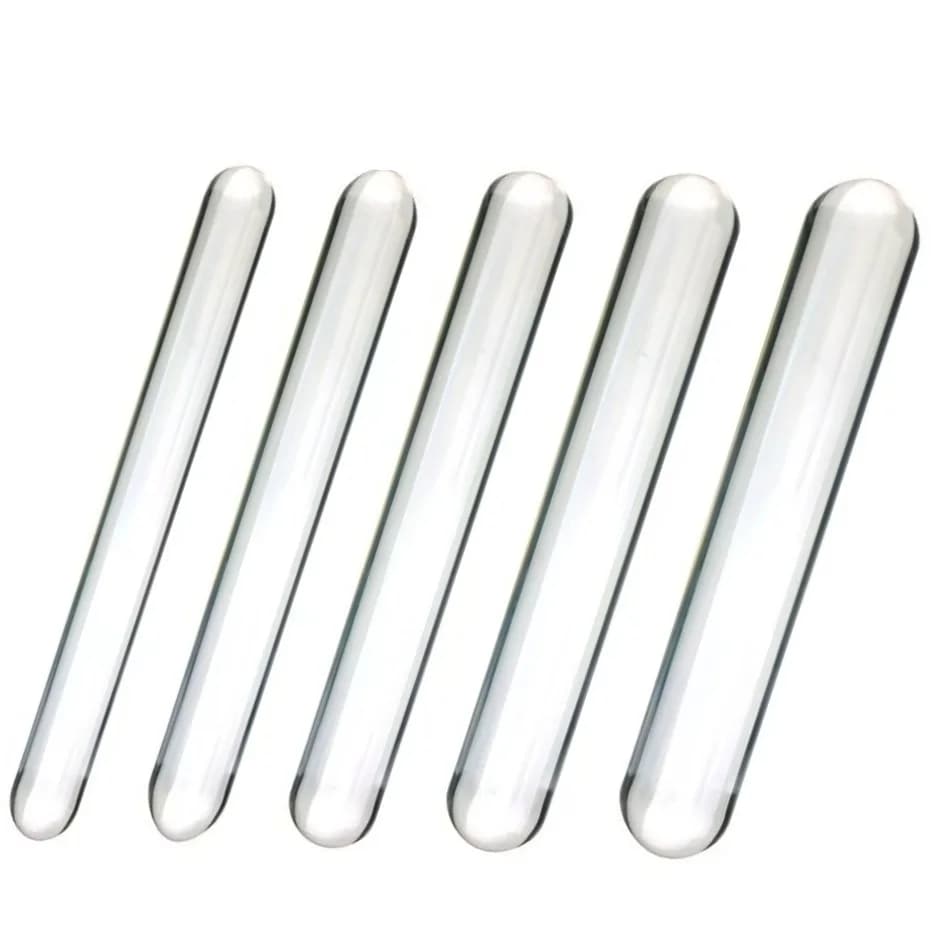 Cilindro liscio Doppio dildo di vetro Grande enorme Grande vetro trasparente Pene Spina anale G Spot Stimolatore Dildo per le donne Giocattolo del sesso lesbico