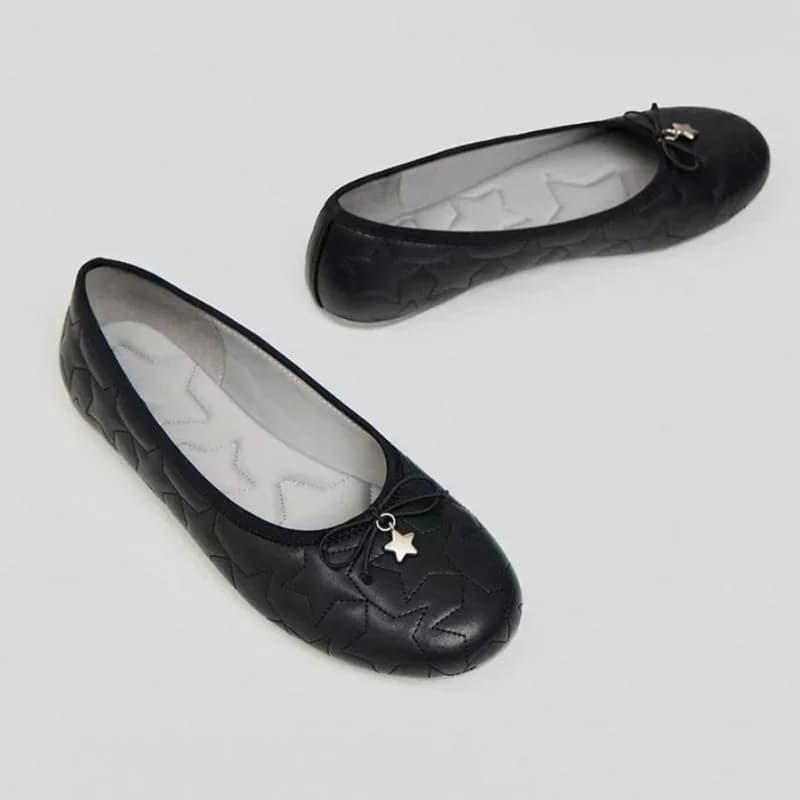 Bows Ballet Shoes - 2026 New Style - Versatile Casual Outerwear Flat Low-cut Single Shoes