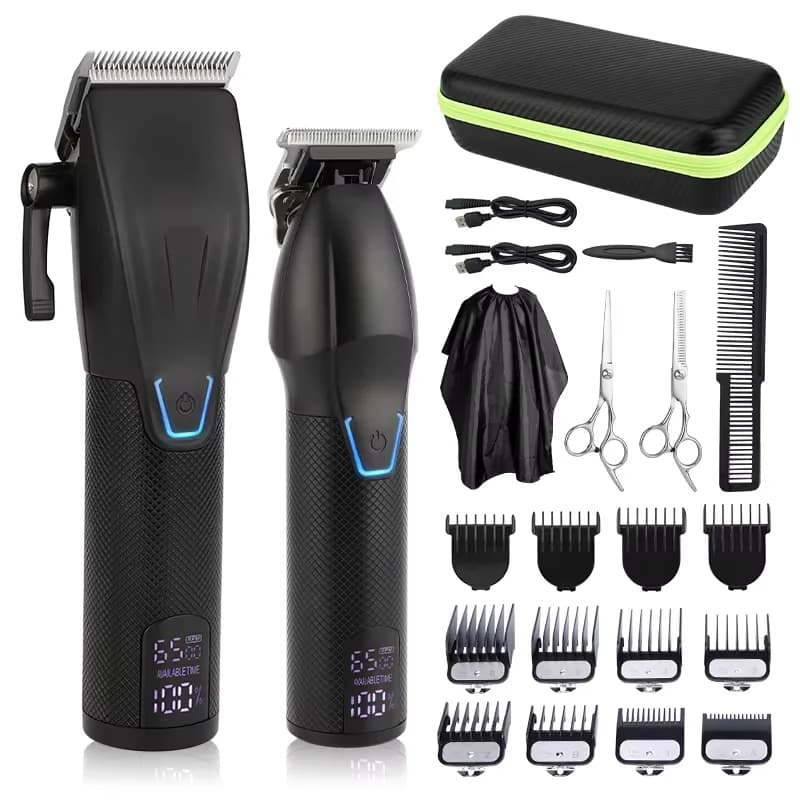 Professional Haircuts and Haircuts Kit for Men Cordless Haircut Set T Contour Trimmer Haircutting Kit