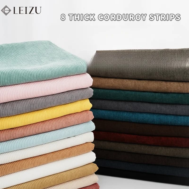 150x100 cm Solid color velvet fabric 8 strips Spring Autumn Handmade Doll Jacket, Cover, Federa, Clothing
