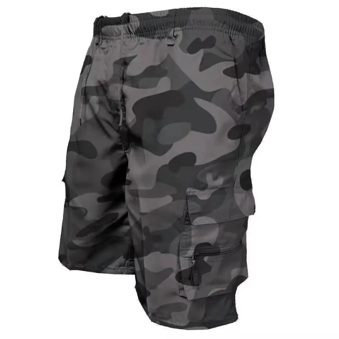 Men's Tactical Shorts Camouflage, Rapid Drying, Breathable, Outer Casual, Cycling and Training, Resistent
