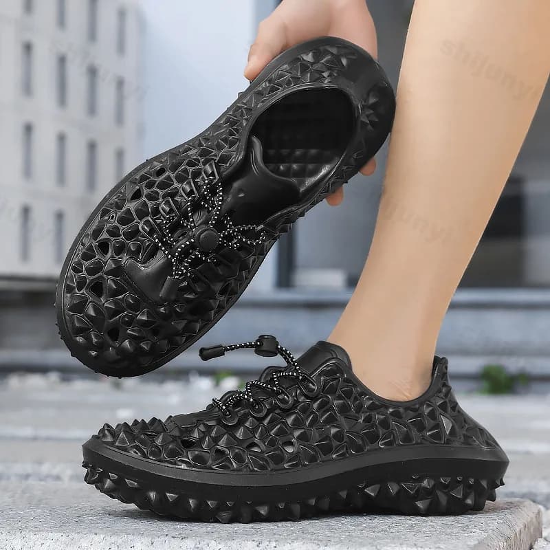 Summer Men's Sandals 2025 New Men's Durian Shoes Outdoor Beach Shoes Anti-slip Breathable Wear Resistant EVA Comfortable Casual Shoe