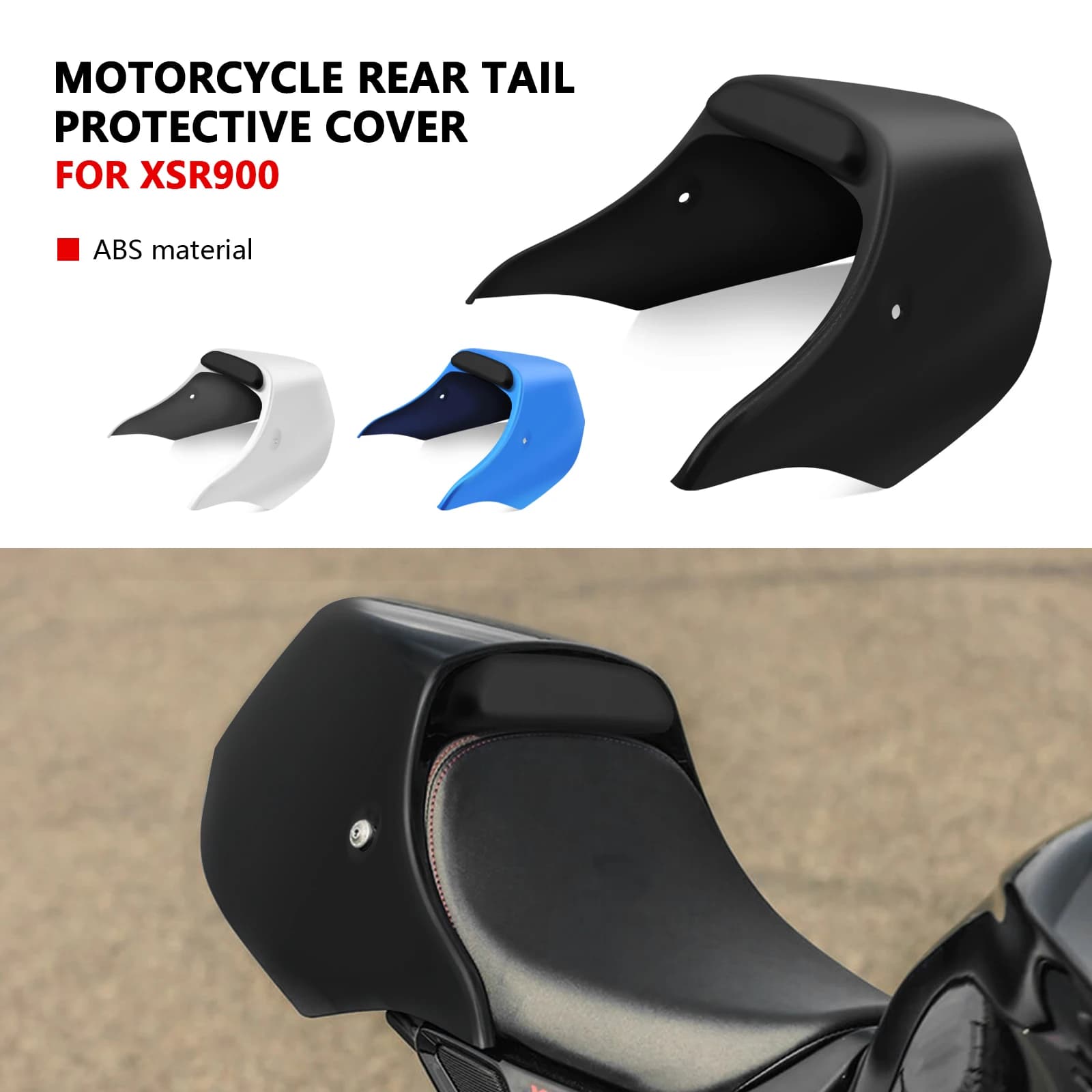 Per XSR 900 2024 XSR900 2025 2024 2023 2022 Moto Gobba Spoiler Carenatura Sedile Cowl Passeggero Passeggero Sedile Posteriore Copertura