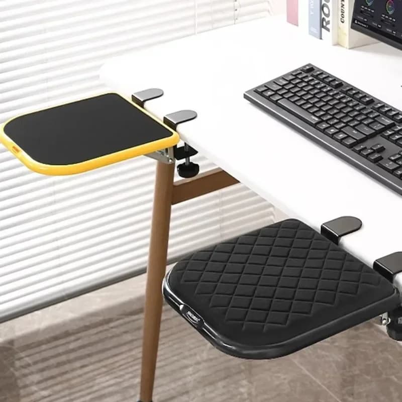 Poggiagomito ergonomico Supporto per braccio da tavolo Estensione Tappetino per mouse Cuscino per polso Tavolo da ufficio Bracciolo per lavoro su computer