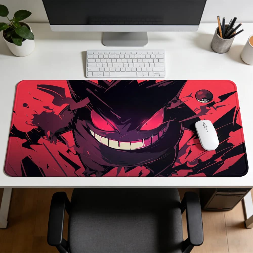 Tappetino per Mouse Grande BKM-Po-ke-mons, Mousepad da Gaming XXL, Accessorio per Tastiere e Ufficio