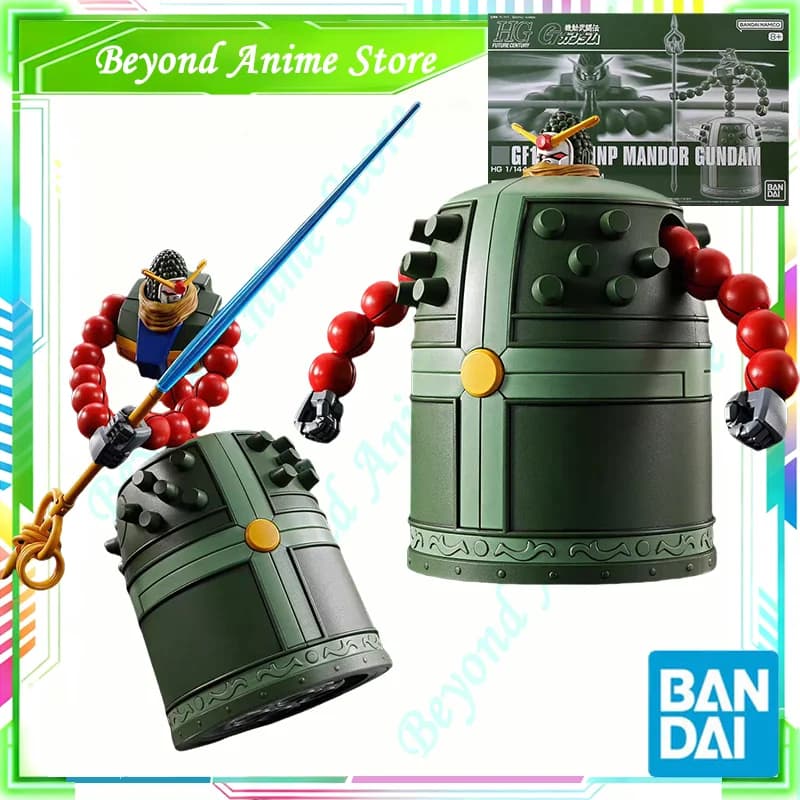 Consegna Immediata Bandai Originale Anime Collezionabile Modello GUNDAM HG GF13-044NNP MANDOR GUNDAM Action Figure PB Giocattoli per Bambini