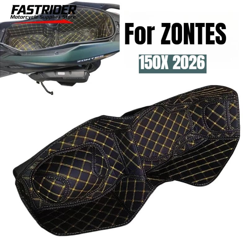 For ZONTES 150X 125X 2026 Motorcycle Seat Storage Box Liner Pad Cargo Bucket Protector Luggage Inner Mat Accessories 150 125 X