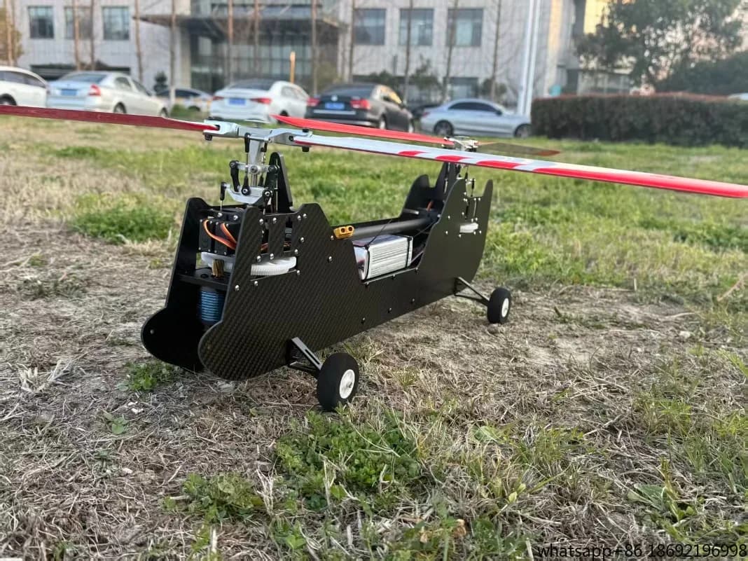 Elicottero RC 450 Nuke, Modello Meccanico a Doppio Rotore Tandem