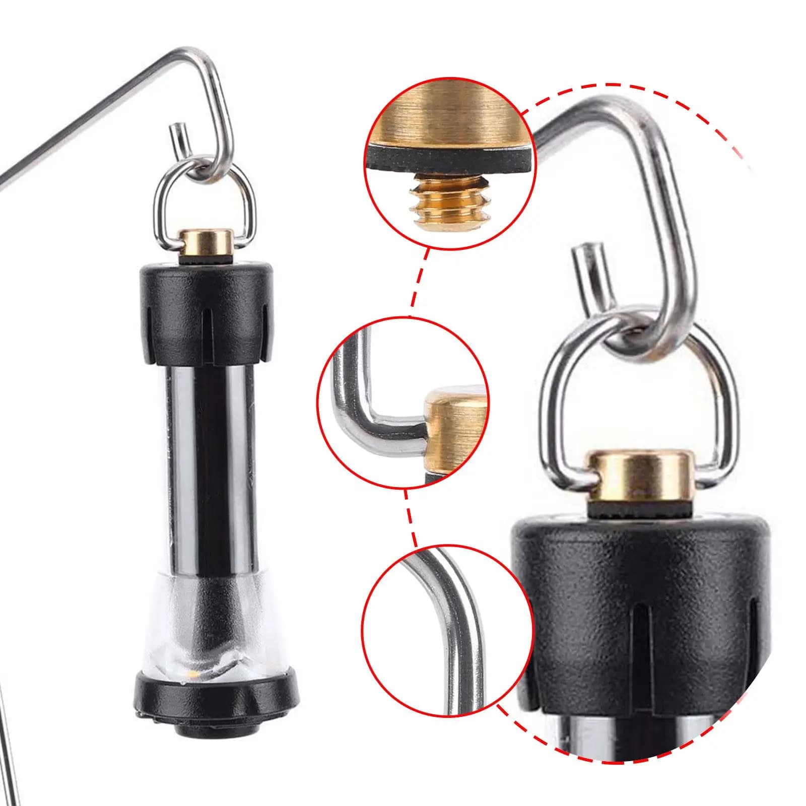 Anello a D per appendere luci da campeggio, accessori per droni, illuminazione esterna, fotocamere