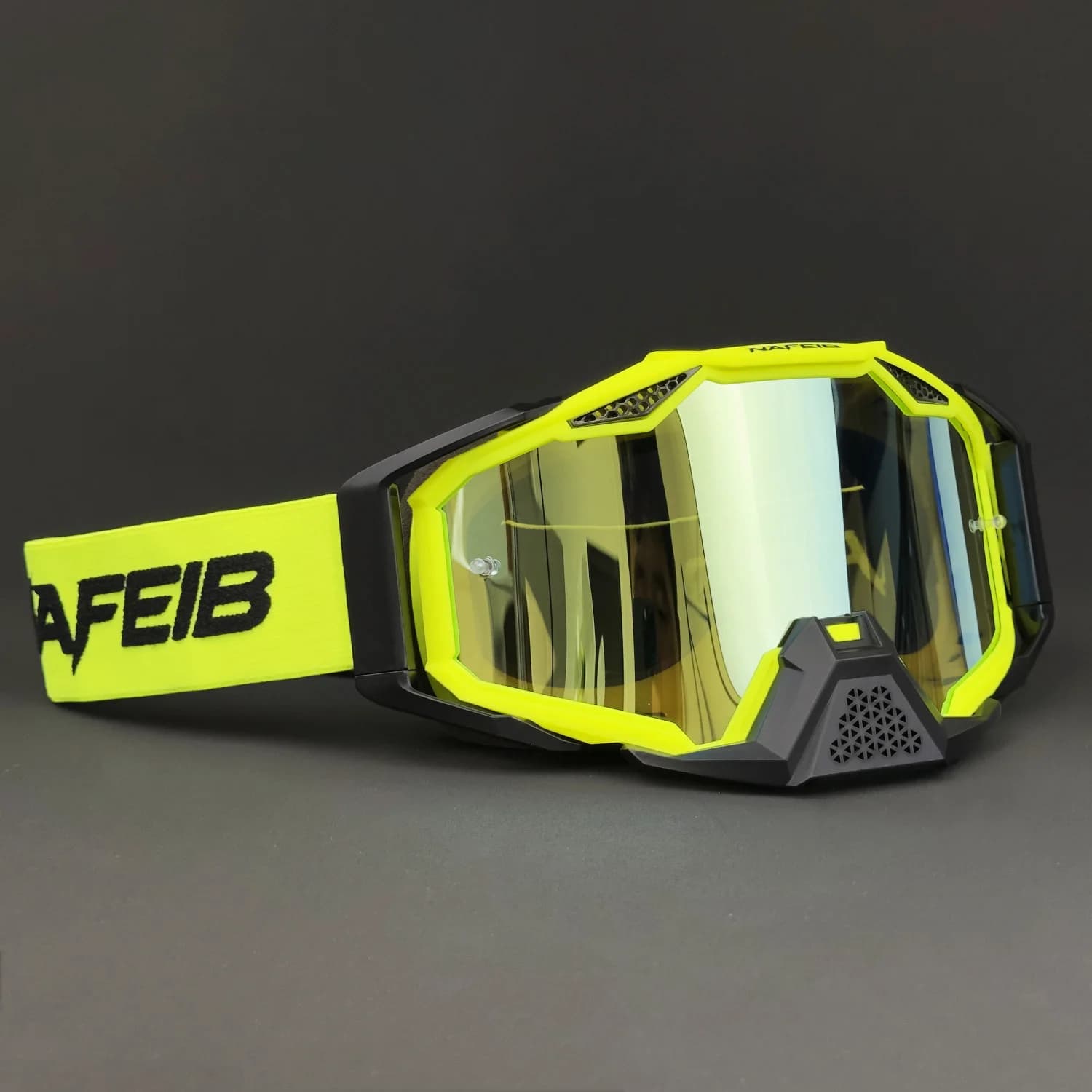 NAFEIB ATV MX Motocross Motorcycle Glasses Offroad Glasses Anti- Protection UV Windproof helmet mask Cross bike glasses