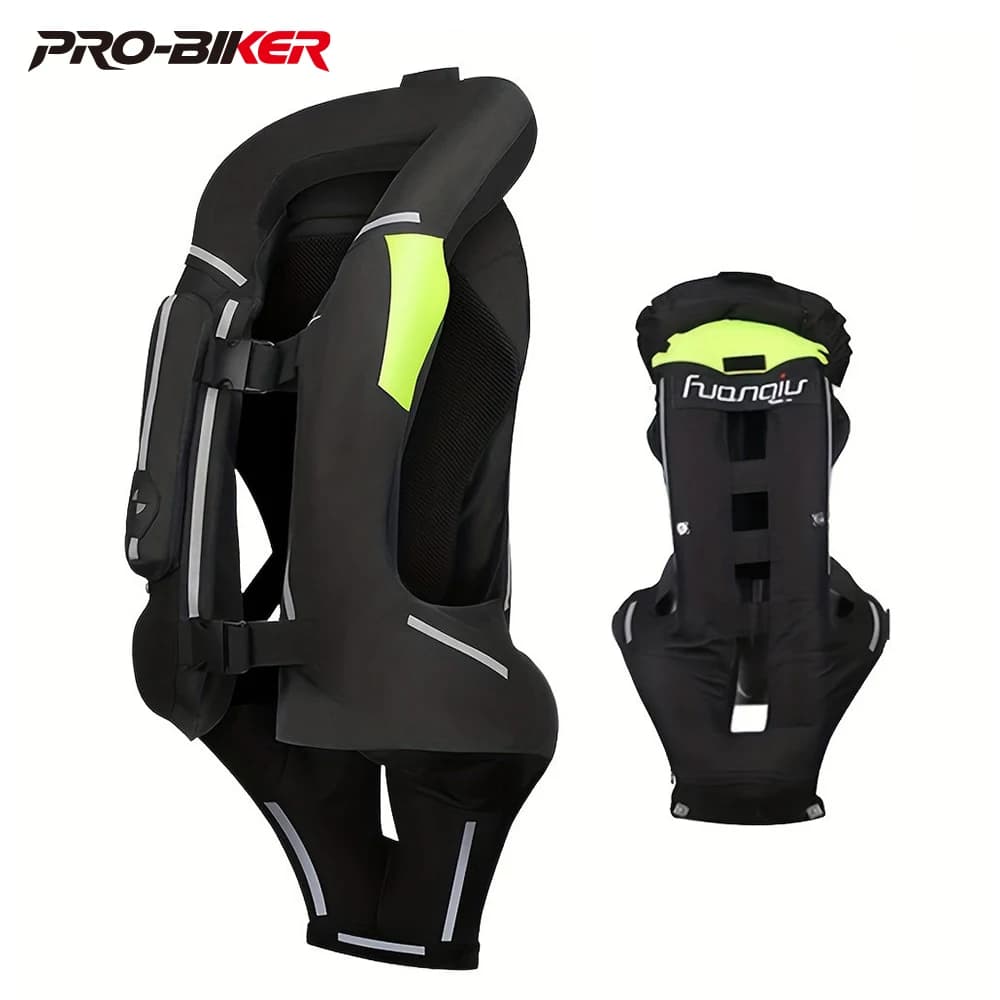 Gilet airbag da moto Giubbotti di salvataggio da uomo Giacca da moto riflettente Air Bag da motocross Gilet da moto protettivo S-3XL