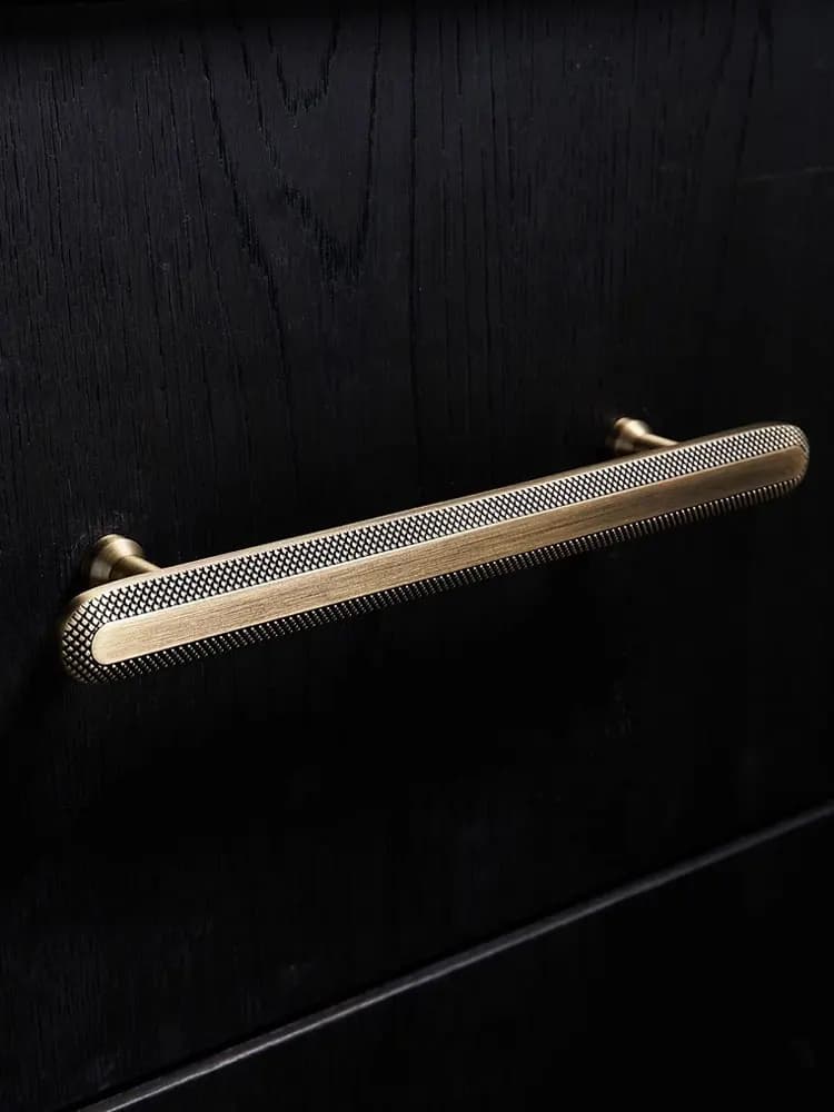 Maniglie e pomelli per mobili da cucina in ottone zigrinato, pomelli per armadi in bronzo anticato, maniglie per cassetti, ferramenta per mobili