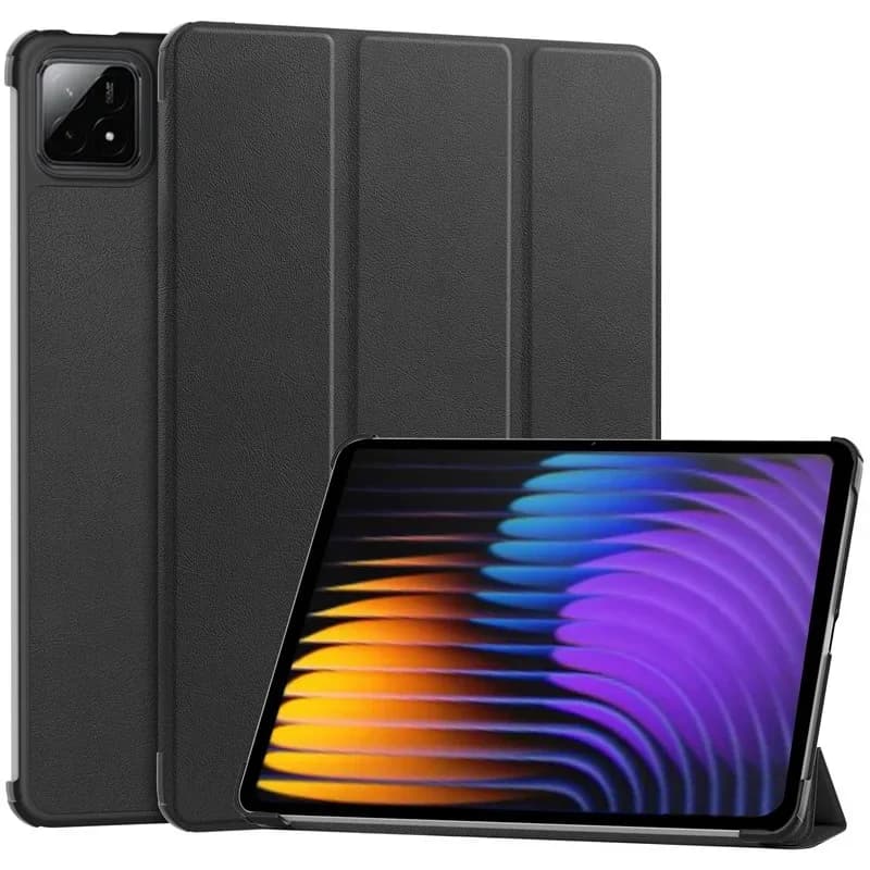 Smart Case For Xiaomi Pad 7 Pro 11.2 inch PU Leather Tri-Folding Stand Magnetic Tablet Cover for Xiaomi Pad 7 Pad7 2024 funda