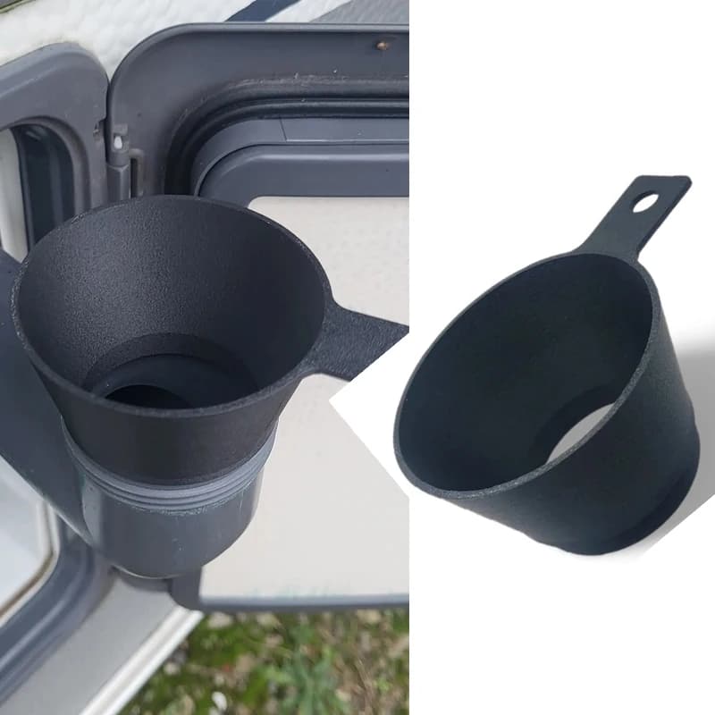 Imbuto di riempimento acqua per WC camper, accessorio per WC a cassetta Thetford C402-X (C400) - Design per WC Box RV