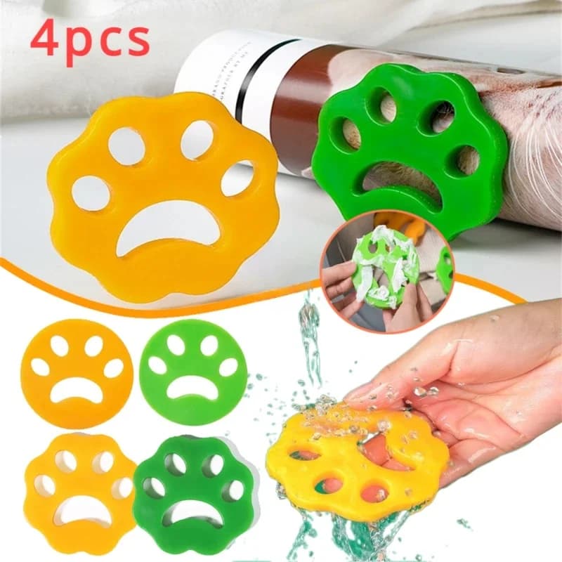 Washing Machine Pet Hair Trap Reusable Lint Remover, Dog Cat Fur Catcher Laundry Dryer Lint Filter Accessories