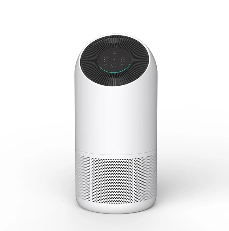 Purificatore d'aria Hepa13 a filtrazione multipla con sensore di polvere da tavolo grande Cadr per uso domestico e commerciale