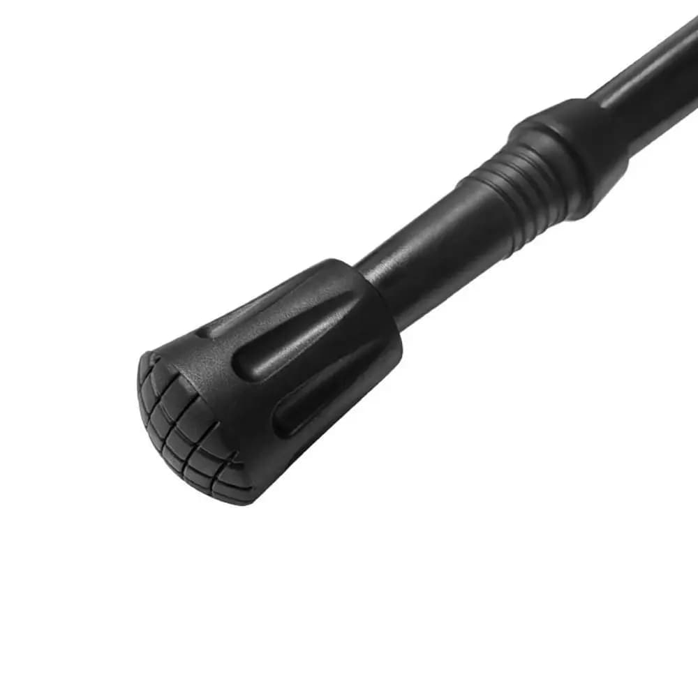 Rubber Walking Stick Tip Protector Non-slip 11mm Trekking Pole Bottom Cover Wear -resistant Black Trekking Pole Tip Protectors